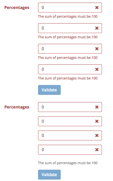 Using the err option